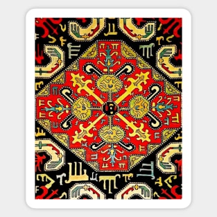 Armenian Folk Art 5 Sticker